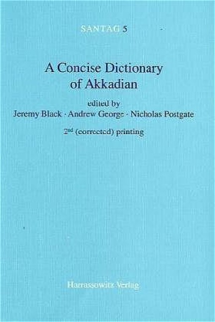 A Concise Dictionary of Akkadian - 