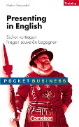 Cover-Bild zum Titel 'Presenting in English. Sicher vortragen' von 'Marion Grussendorf'