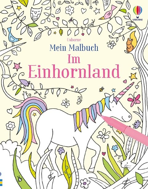 Mein Malbuch: Im Einhornland - Kirsteen Robson