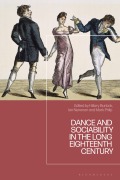 Cover-Bild zum Titel 'Dance and Sociability in the Long Eighteenth Century' von ''