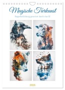 Cover-Bild zum Titel 'Magische Tierkunst (Wandkalender 2026 DIN A4 hoch), CALVENDO Monatskalender' von 'Steffen Gierok-Latniak'