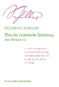 Cover-Bild zum Titel 'Über die ästhetische Erziehung des Menschen' von 'Friedrich Schiller'