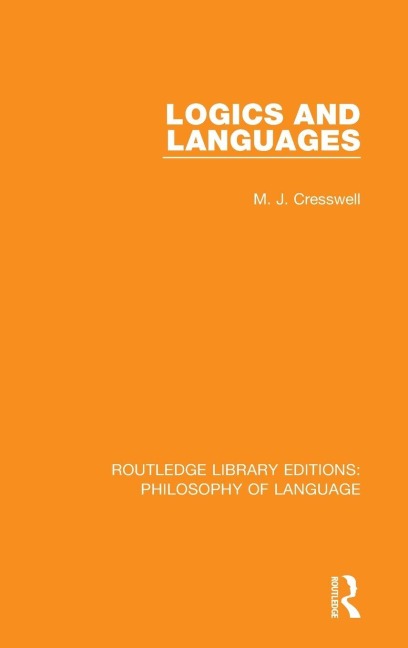 Logics and Languages - Max Cresswell