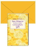 Cover-Bild zum Titel 'Gute Wünsche für dich in deiner Lieblingsfarbe: Gelb' von 'Barbara Beikircher'