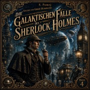 Cover-Bild zum Titel 'Die galaktischen Fälle des Sherlock Holmes (Band 4)' von 'Arthur Conan Doyle, S. Pomej'