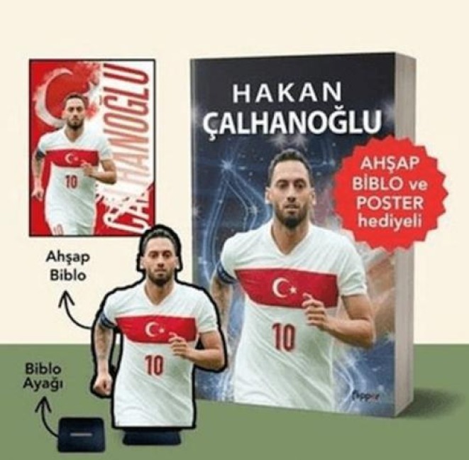 Hakan Calhanoglu - Ahsap Biblo ve Poster Hediyeli - Kerem Tek