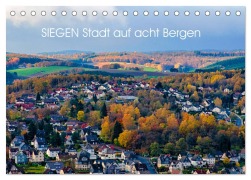 Cover-Bild zum Titel 'SIEGEN Stadt auf acht Bergen (Tischkalender 2026 DIN A5 quer), CALVENDO Monatskalender' von 'Christine Nöh'