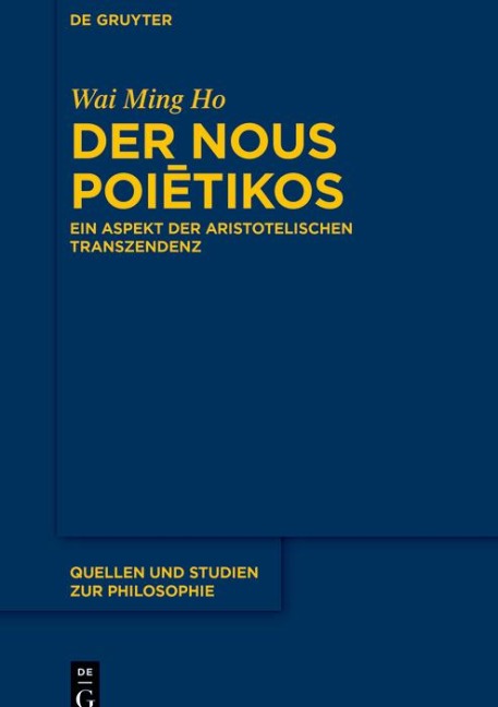 Der Nous Poietikos - Wai Ming Ho