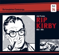 Cover-Bild zum Titel 'Rip Kirby: Die kompletten Comicstrips / Band 14 1963 - 1964' von 'John Prentice, Fred Dickenson'