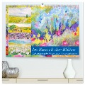 Im Rausch der Blüten - Farbenfroh gemalte Blumenwiesen (hochwertiger Premium Wandkalender 2024 DIN A2 quer), Kunstdruck in Hochglanz - Michaela Schimmack