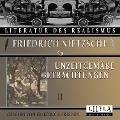 Cover-Bild zum Titel 'Unzeitgemäße Betrachtungen 11' von 'Friedrich Nietzsche'