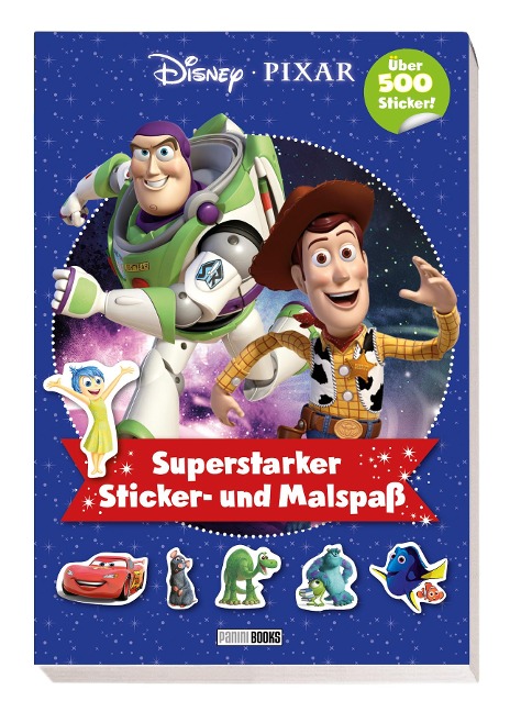 Disney PIXAR: Superstarker Sticker- und Malspaß - 