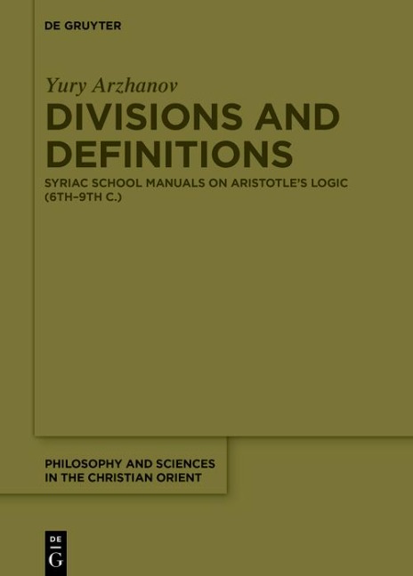 Divisions and Definitions - Yury Arzhanov
