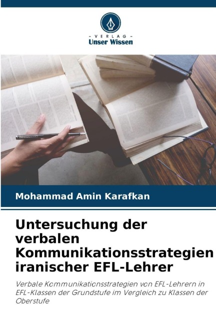 Untersuchung der verbalen Kommunikationsstrategien iranischer EFL-Lehrer - Mohammad Amin Karafkan