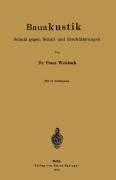 Cover-Bild zum Titel 'Bauakustik' von 'Franz Weisbach'