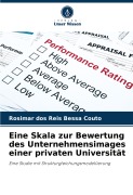 Cover-Bild zum Titel 'Eine Skala zur Bewertung des Unternehmensimages einer privaten Universität' von 'Rosimar Dos Reis Bessa Couto'