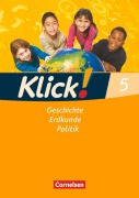 Cover-Bild zum Titel 'Klick! Geschichte, Erdkunde, Politik. 5. Schuljahr. Arbeitsheft. Westliche Bundesländer' von 'Christine Fink, Wolfgang Humann, Oliver Fink, Judith Schmischke'