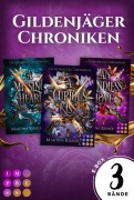 Cover-Bild zum Titel 'Gildenjäger Chroniken: Die spannende Romantasy-Trilogie in einem Bundle!' von 'Martina Riemer'