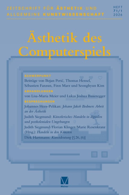 Ästhetik des Computerspiels - 