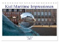 Kiel: Maritime Impressionen (Tischkalender 2025 DIN A5 quer), CALVENDO Monatskalender - Karsten Rahn