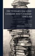 Cover-Bild zum Titel 'Dictionary English-german And German-english' von 'Nathan Bailey'