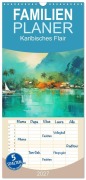 Cover-Bild zum Titel 'Familienplaner 2027 - Karibisches Flair mit 5 Spalten (Wandkalender, 21 x 45 cm) CALVENDO' von 'Cathrin Illgen'