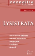 Cover-Bild zum Titel 'Fiche de lecture Lysistrata (Analyse littéraire de référence et résumé complet)' von 'Aristophane'