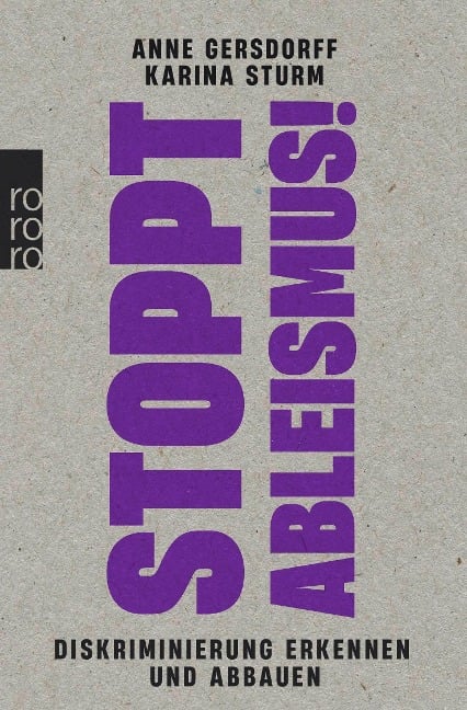 Stoppt Ableismus! - Anne Gersdorff, Karina Sturm