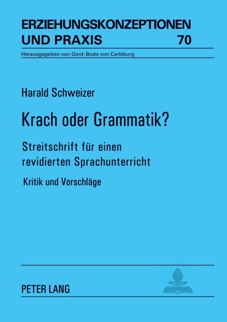 Krach oder Grammatik? - Harald Schweizer