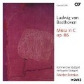 Cover-Bild zum Titel 'Messe in C-Dur/Sciant gentes' von 'Keohane/Oitzinger/Noack/Bernius/Kammerchor Stuttg.'