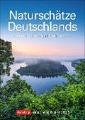 Naturschätze Deutschlands Wochenplaner 2025 - 53 Blatt mit Zitaten und Wochenchronik - Ulrike Issel