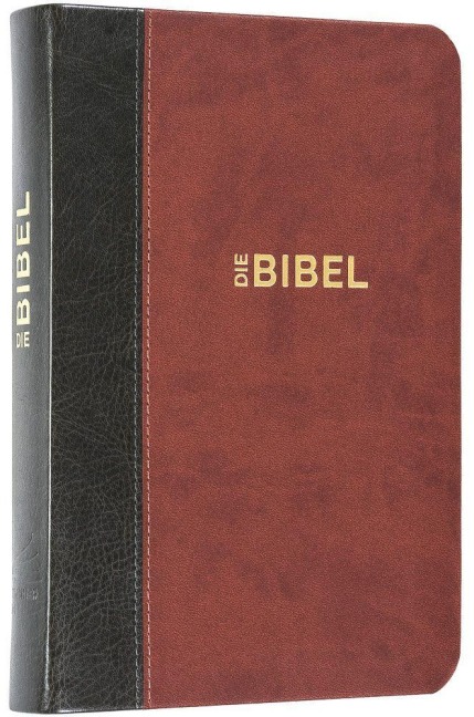 Schlachter 2000 Bibel - Taschenausgabe (Softcover, grau/braun) - 