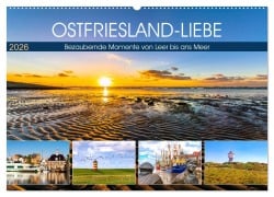 Cover-Bild zum Titel 'OSTFRIESLAND-LIEBE (Wandkalender 2026 DIN A2 quer), CALVENDO Monatskalender' von 'Andrea Dreegmeyer'