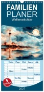 Cover-Bild zum Titel 'Familienplaner 2027 - Wellenwächter mit 5 Spalten (Wandkalender, 21 x 45 cm) CALVENDO' von 'Ally Bee'