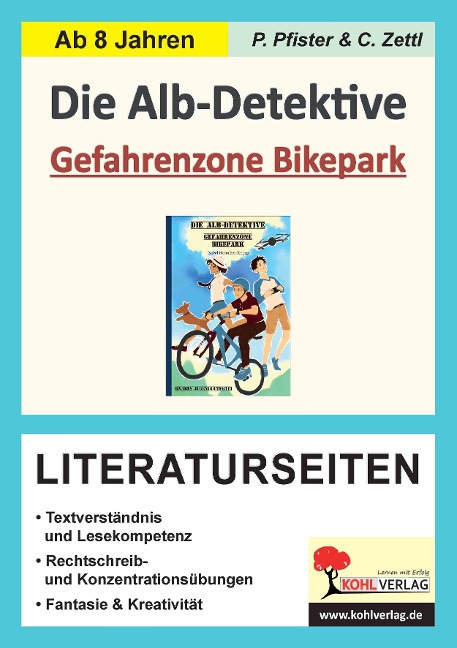 Die Alb-Detektive: Gefahrenzone Bikepark - Literaturseiten - Petra Pfister, Christiane Zettl