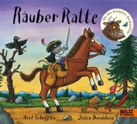 Cover-Bild zum Titel 'Räuber Ratte' von 'Axel Scheffler, Julia Donaldson'