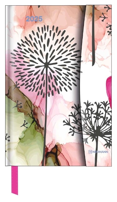 Flower Fantasy 2025 - Diary - Buchkalender - Taschenkalender - 10x15 - 