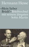 Cover-Bild zum Titel '»Mein lieber Brüdi!«' von 'Hermann Hesse'