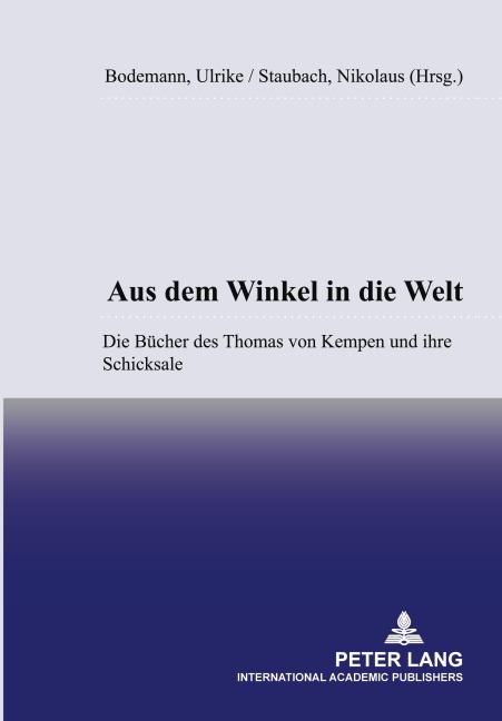 Aus dem Winkel in die Welt - 
