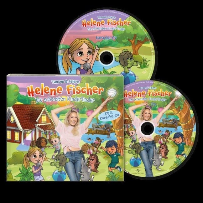 Die schönsten Kinderlieder, Tanzen & Feiern (Deluxe 2CD Digipack) - Helene Fischer