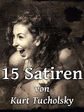 Cover-Bild zum Titel '15 Satiren' von 'Kurt Tucholsky'
