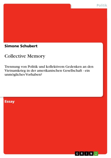 Collective Memory - Simone Schubert