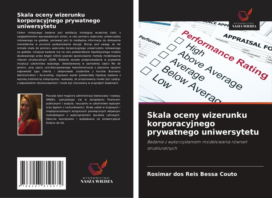 Skala oceny wizerunku korporacyjnego prywatnego uniwersytetu - Rosimar Dos Reis Bessa Couto