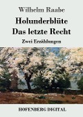 Cover-Bild zum Titel 'Holunderblüte / Das letzte Recht' von 'Wilhelm Raabe'