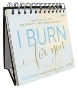 Cover-Bild zum Titel 'I burn for you - Romance-Postkartenkalender 2026' von 'Lappan Verlag'