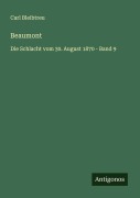 Cover-Bild zum Titel 'Beaumont' von 'Carl Bleibtreu'