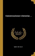 Cover-Bild zum Titel 'Conversaciones Literarias ...' von 'Rafael Delgado'