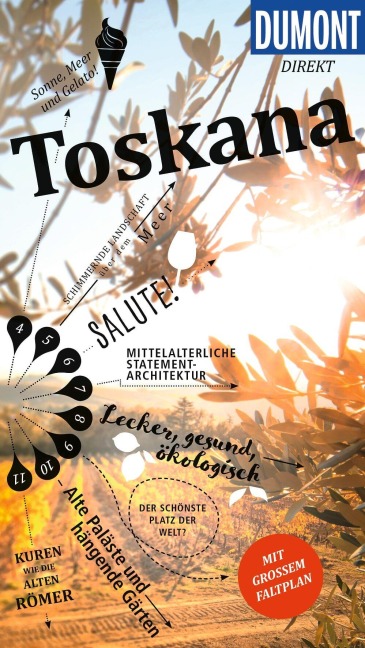 DUMONT direkt Reiseführer Toskana - Tobias Garst, Christoph Hennig, Gesa Pölert