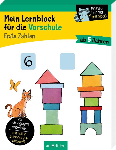 Mein Lernblock für die Vorschule - Erste Zahlen - Hannah Lang