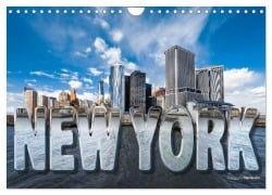 Cover-Bild zum Titel 'New York (Wandkalender 2026 DIN A4 quer), CALVENDO Monatskalender' von 'Olaf Bruhn'